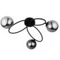 Ellipsano 3 Ceiling Light Black