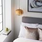 Delphano 1 Pendant Light Gold Leaf