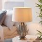 Delphano 1 Table Lamp Silver Leaf by Gallary Living | Style Our Home