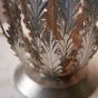 Delphano 1 Table Lamp Silver Leaf
