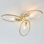 Amarano 3 Ceiling Polished Brass by Gallary Living | Style Our Home