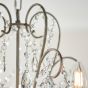 Berklano 5 Pendant Light Aged Silver