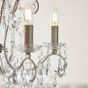 Berklano 5 Pendant Light Aged Silver