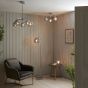 Dimplano 5 Pendant Light Chrome