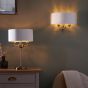 Highclano 3 Table Lamp Antique Brass