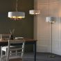 Highclano 6 Pendant Light Antique Brass