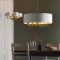 Highclano 8 Pendant Light Antique Brass