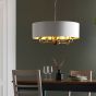 Highclano 8 Pendant Light Antique Brass