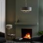Highclano 3 Table Lamp Bright Nickel