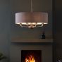 Highclano 8 Pendant Light Chrome by Gallary Living | Style Our Home