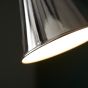 Halano Task Floor Lamp Bright Nickel