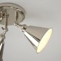 Halano 3 Ceiling Spot Bright Nickel