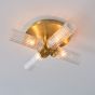 Talano Bathroom 4 Ceiling Light Brass by Gallary Living | Style Our Home