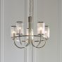 Henbano 5 Pendant Light Bright Nickel by Gallary Living | Style Our Home
