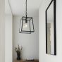 Hurstano 1 Pendant Light Black