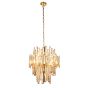 Viviano 12 Pendant Light Gold,Champagne Crystal