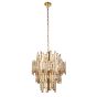 Viviano 12 Pendant Light Gold,Champagne Crystal
