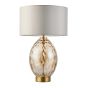 Elinano Dimple Table Lamp Champagne