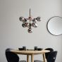 Oscano 11 Pendant Light Black Chrome by Gallary Living | Style Our Home