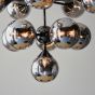 Oscano 11 Pendant Light Black Chrome