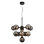 Oscano 11 Pendant Light Black Chrome