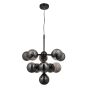 Oscano 11 Pendant Light Black Chrome