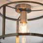 Hoptano 1 Ceiling Light Antique Brass