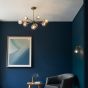 Allegrano 8 Pendant Light Antique Brass