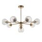 Allegrano 8 Pendant Light Antique Brass