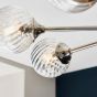 Allegrano 8 Pendant Light Bright Nickel