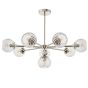 Allegrano 8 Pendant Light Bright Nickel
