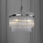 Mariettano 3 Pendant Light Bright Nickel by Gallary Living | Style Our Home
