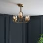 Berenano 3 Ceiling Light Antique Brass