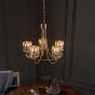 Berenano 5 Pendant Light Antique Brass