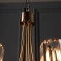 Berenano 5 Pendant Light Antique Brass