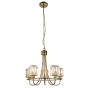 Berenano 5 Pendant Light Antique Brass