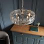 Cliftano 5 Pendant Light Bright Nickel