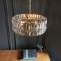Cliftano 3 Pendant Light Antique Brass