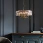 Cliftano 5 Pendant Light Antique Brass