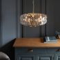 Cliftano 5 Pendant Light Antique Brass