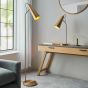 Karnano 1 Floor Light Antique Brass