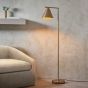 Capano Floor Light Antique Brass
