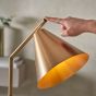 Capano Floor Light Antique Brass
