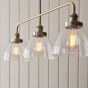 Hansano 3 Pendant Light Antique Brass