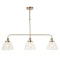 Hansano 3 Pendant Light Antique Brass