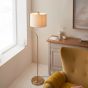 Clementano Floor Lamp Brushed Aged Brass