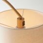 Carlsono Floor Lamp Warm Brass