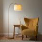 Carlsono Floor Lamp Warm Brass