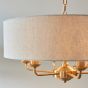 Highclano 6 Pendant Light Vintage Brass