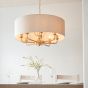 Highclano 8 Pendant Light Vintage Brass